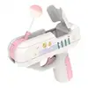 Candy Gun Sugar Lollipop Gun Sweet Toys lollipop storage Toy for Children Adult I You for Girlfriends Light Toy 6