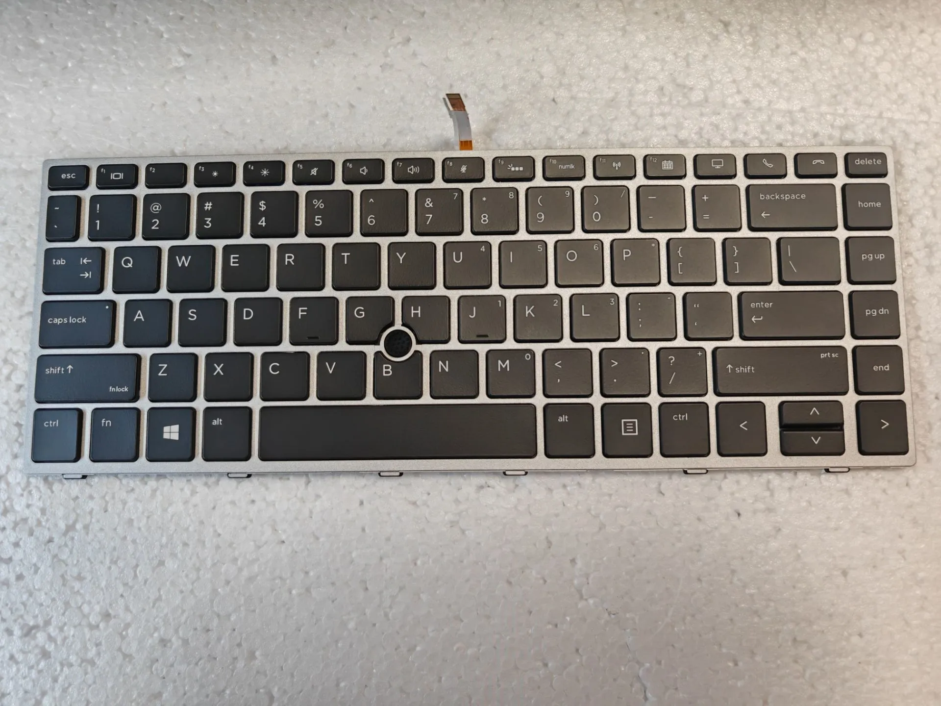 Nuovo Per Hp Elitebook 745 G5 840 G5 846 G5 840 G6 Zbook 14U G5 14U G6 Retroilluminata Tastiera Degli Stati Uniti Nero Telaio