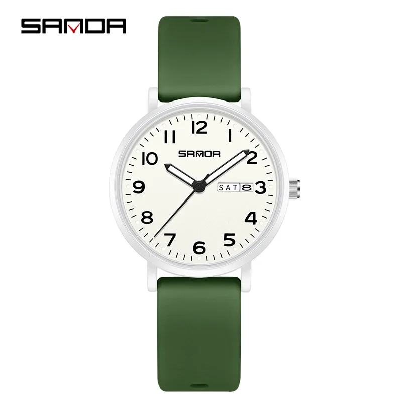 SANDA العلامة التجارية الأعلى 1143 ساعة كوارتز للط...