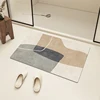 Bath Mat Diatom Mud Absorbent Floor Mats Anti-slip Entrance Doormat Bathroom Carpet Toilet Area Rugs 욕실 바닥 매트 Alfombra De Baño 3