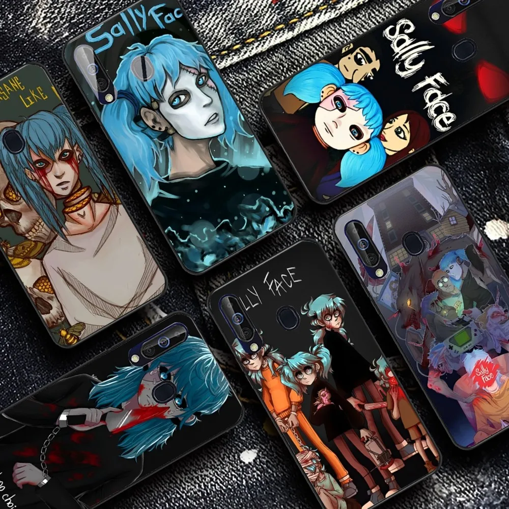 

Sally Face Phone Case For Samsung A 10 11 12 13 20 21 22 30 31 32 40 51 52 53 70 71 72 73 91 13 shell