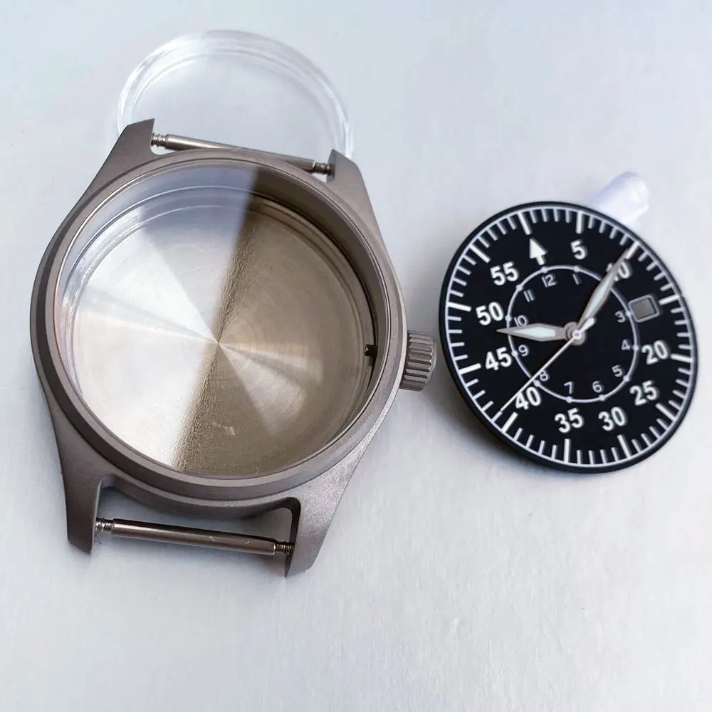 Tandorio Premium Titanium Sapphire Crystal Case - 200m Waterproof with Automatic Movement