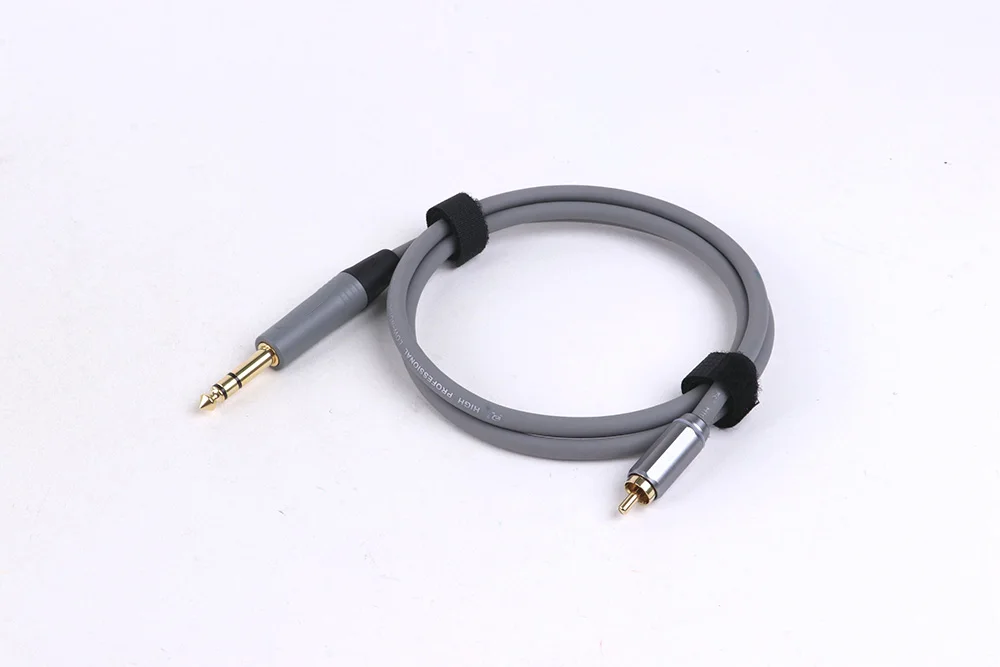 6,35 mm auf RCA-Kabel, 6,35 mm Stecker TRS-Buchse auf RCA-Stecker Stereo-Audio-Adapterkabel, kompatibel mit Verstärker, Mischpult, Lautsprecher – Detail 21