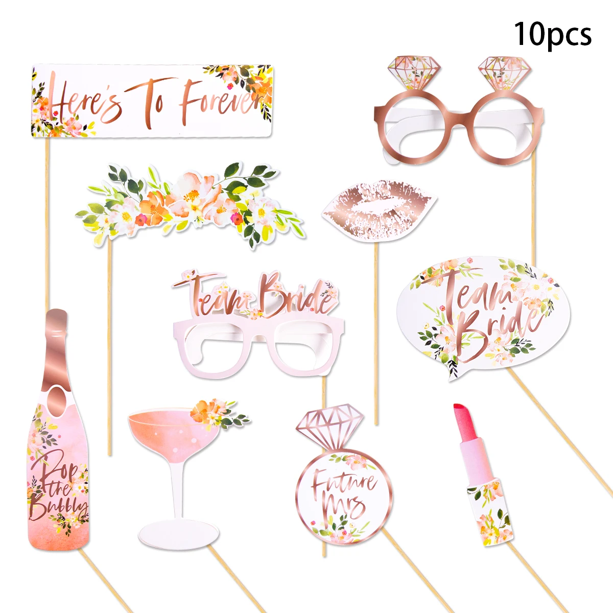 פריטי תמונה מצחיקים לכלה להיות תמונת עצמית למסיבת רווקות חתונה מסיבת רווקות צוות כלה קישוט