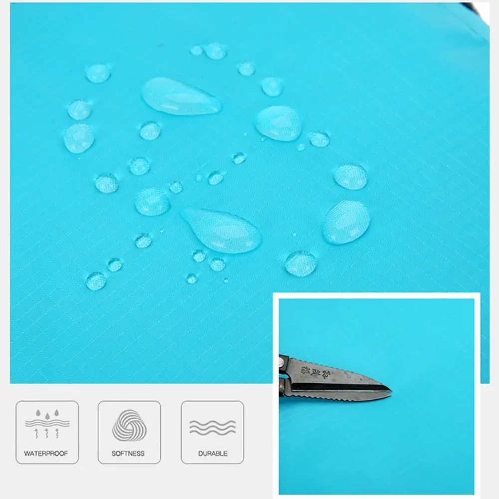 Travel Handy Waterproof Unisex Camping Ultralight Packable Water Resistant Handle Bag Daypack Travel Backpack Foldable Bag