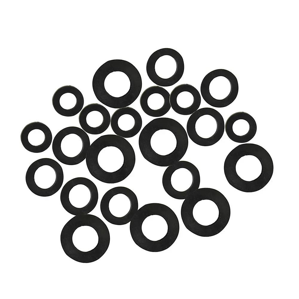Rubber Washers Mixed Tap Washers Drip Sink Shower Hose O-Ring Gasket Seal Replacement Sealing Ring 3/8" 1/2" 3/4" 6