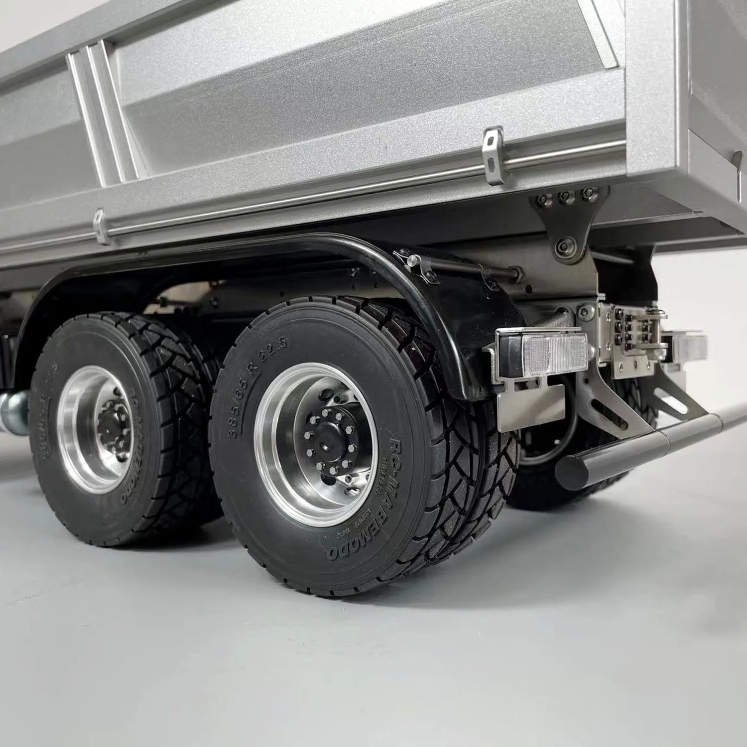 1/14 6x4 Metal RC Hydraulic Dumper Trucks CNC Axles Radio Control Tipper Cars Toys Assembled Painted Model ESC Motor TH23188 4