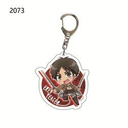 Attack on Titan Anime Cute Acrylic Keychain Bag Tag (2073)