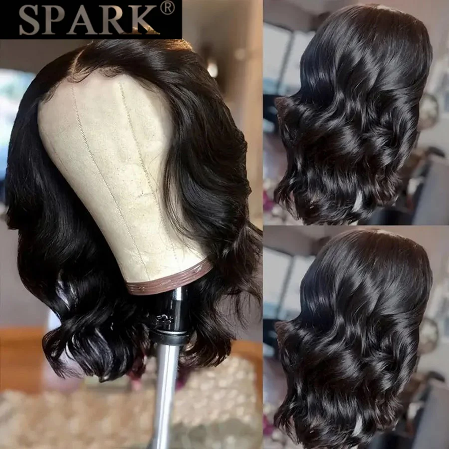 Body Wave Bob Peruvian Human Hair Lace Front Wig For Black Women human hair wig lace front wig human hair wigs front lace wig