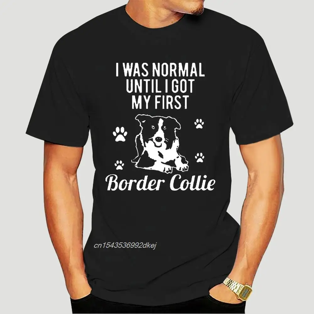 

WEELSGAO Sorry I'm Late My Border Collie Was Sitting On Me T-shirt Summer Style Men Short Sleeve T Shirt Sexy Tops Tee 9427A