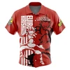 Eevee Face Pokemon Button Up Hawaiian ShirtMen's Japanese Casual Shirt Summer Parent-child Wear 5