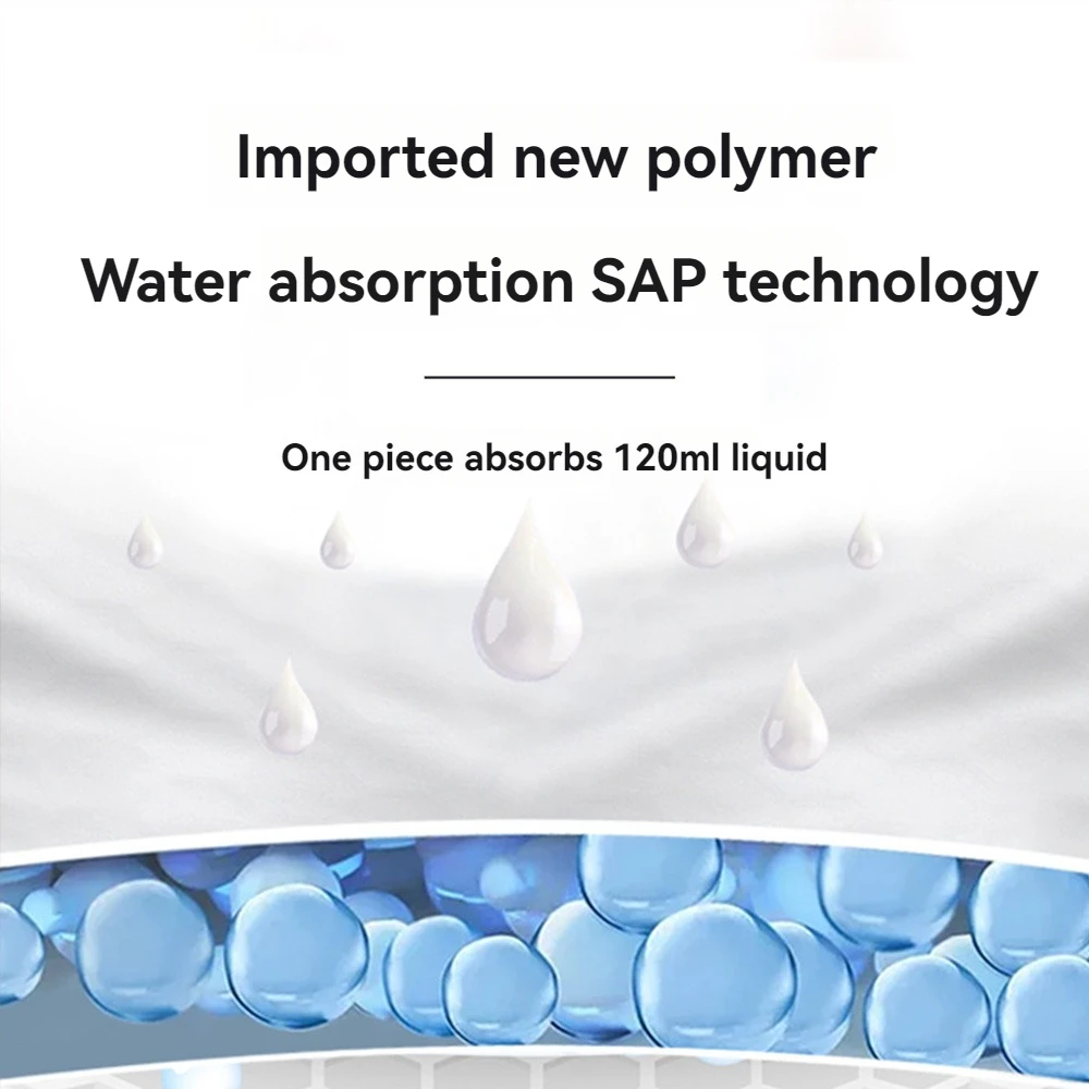 lactation Anti overflow breast pad postpartum disposable Thin style ventilate Leak proof nipple 100 pieces 6