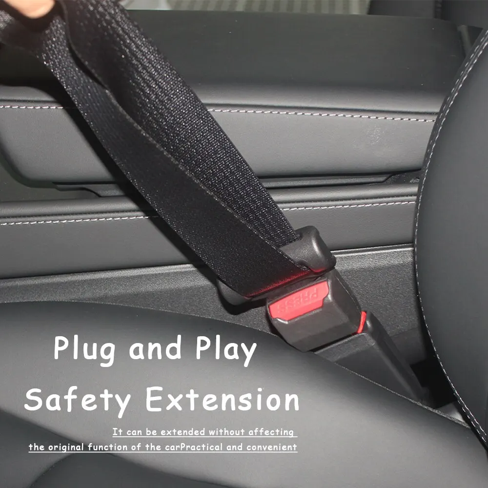 2 PCS Car Seat Belt Clip Extender Safety Seatbelt Lock Buckle Plug Thick  Insert Socket Extender Safety Buckle - AliExpress