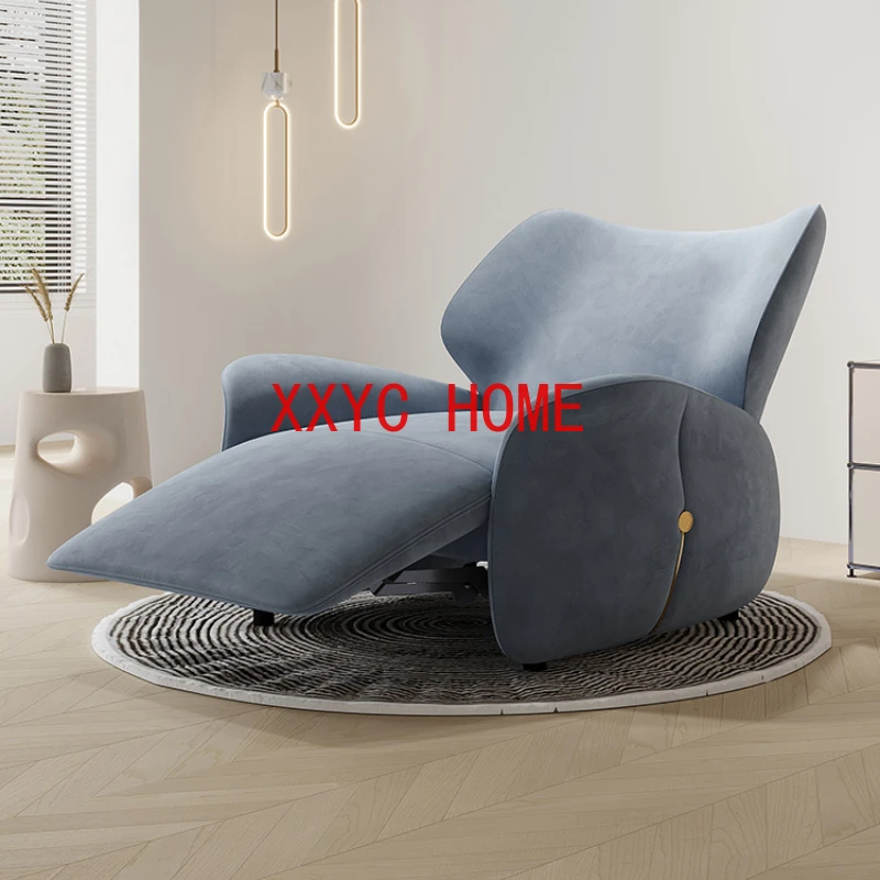 

Fabric Pillows Velvet Floor Arm Recliner Lounge Single Luxury Moveis Home Furniture