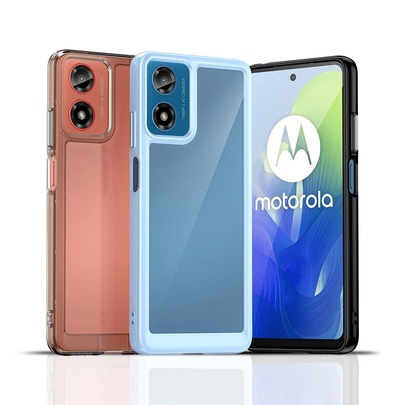 Vibrant Shockproof Protective Case - Durable Back Cover