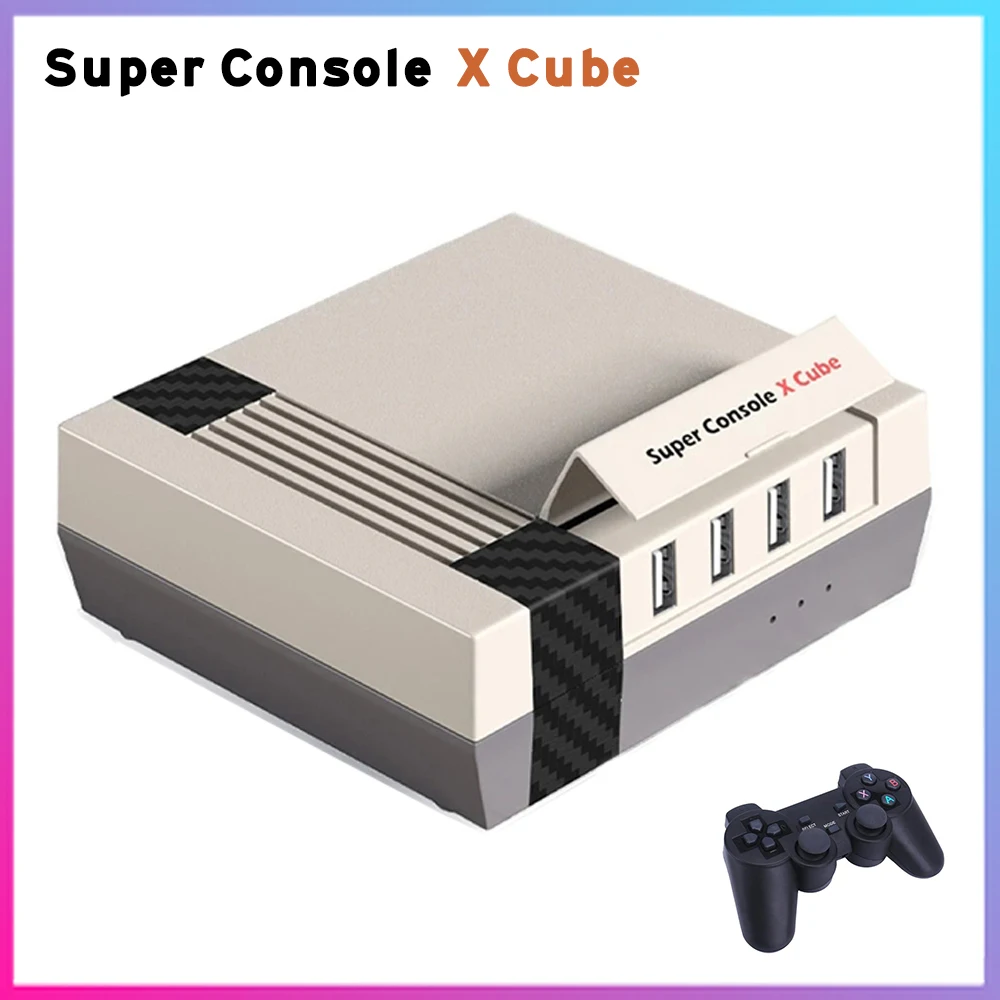 Kinhank Super Console X Cube Video Game Console With 50000+ Games For