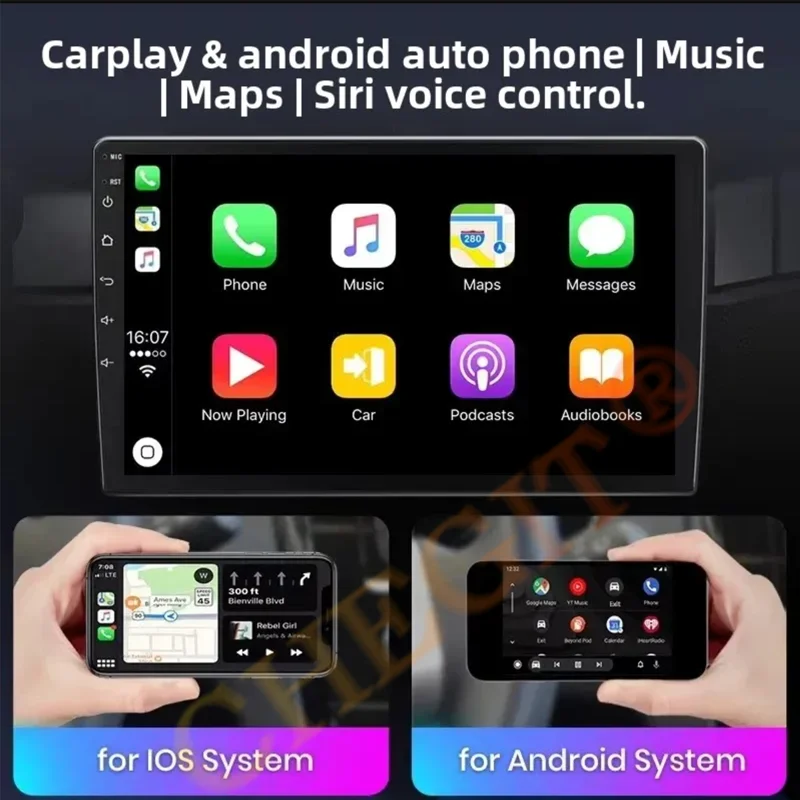 Android 13 32G/64G Multimedia Universal Car Radio Carplay Auto Player GPS Navigation for Toyota Hyundai Nissan VW 7 9 10 inch