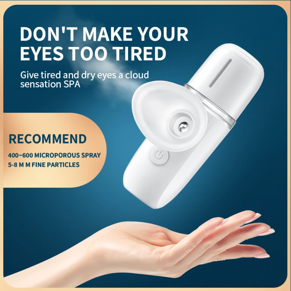 New Electric Eye SPA Steamer Nano Sprayer Device Moisturizing Eyes Care Water Mist machine for eye Beauty Health Face Humidifier 2