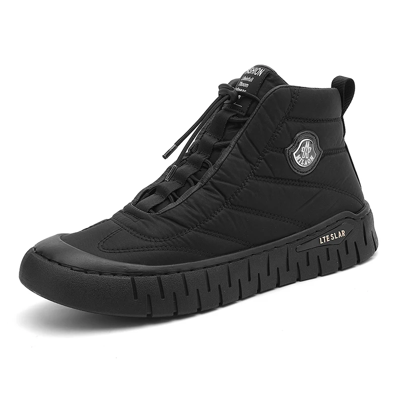 

Fashion Men's Canvas Shoes 2024 Spring High-Top Casual Shoes for Men Non-Slip Student Male Sneakers New Footwear
