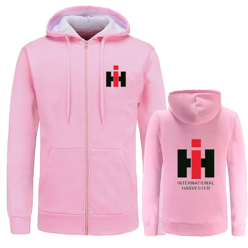 International Harvester Hoodies Men Fleece International Harvester Sweatshirt Hoody Unisex Streetwear