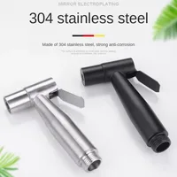 Bathroom Stainless Steel Faucet Spray Handheld Toilet Bidet Faucet Stainless Steel Hand Bidet Sprayers Brushed Water Sprayer 1