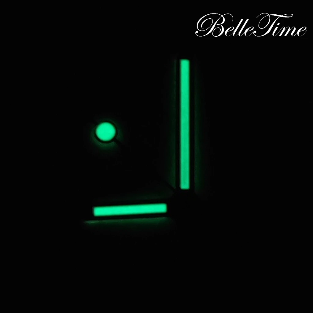 Black C3 Green Luminous Watch Hands - Premium Timepiece Accessories