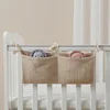 New Bedside Diaper Bag Cute Cartoon Baby Disposable Diaper Storage Bag Handbag Boys Girls Baby Crib Bottle Trolley Hanging Bag 4