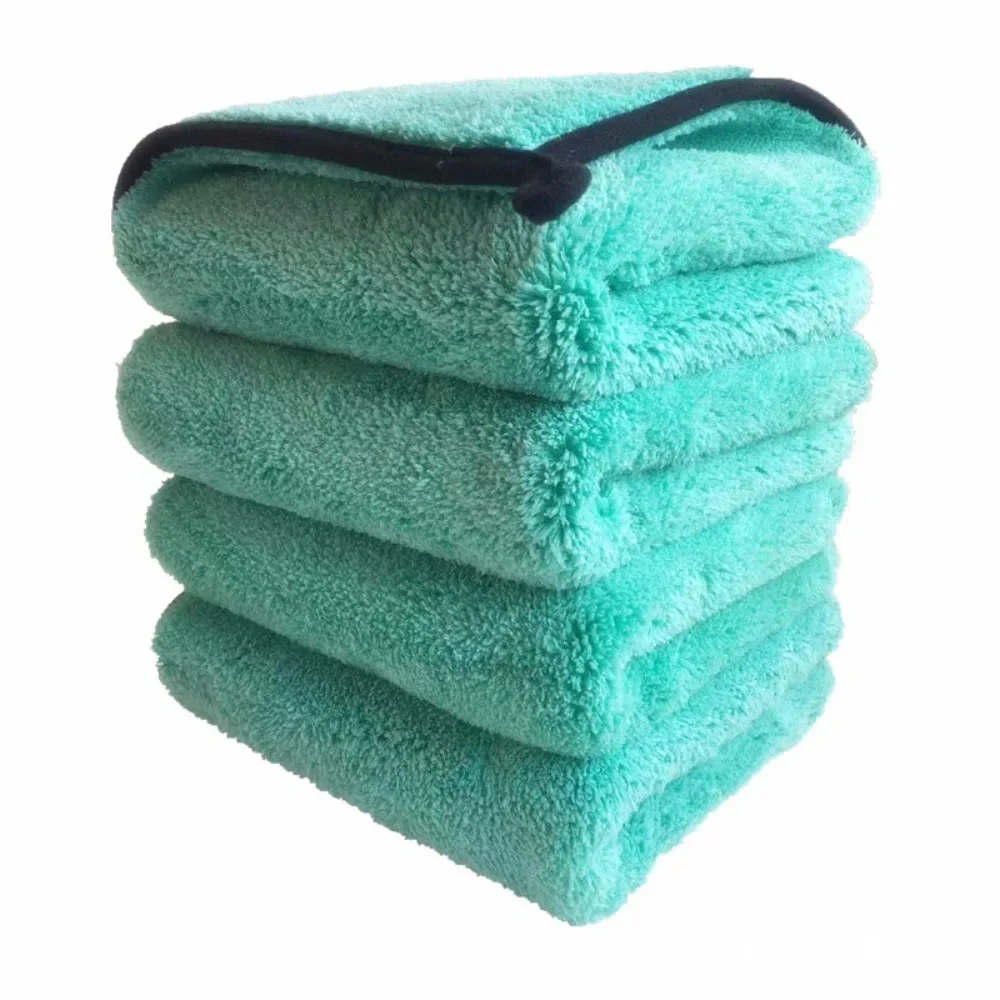 Cleaning Towel 1400GSM Coral Fleece Deluxe Car Wash Microfiber Towel Plush Cleaning Drying Cloth Car Care Cloth Detailing Polishing