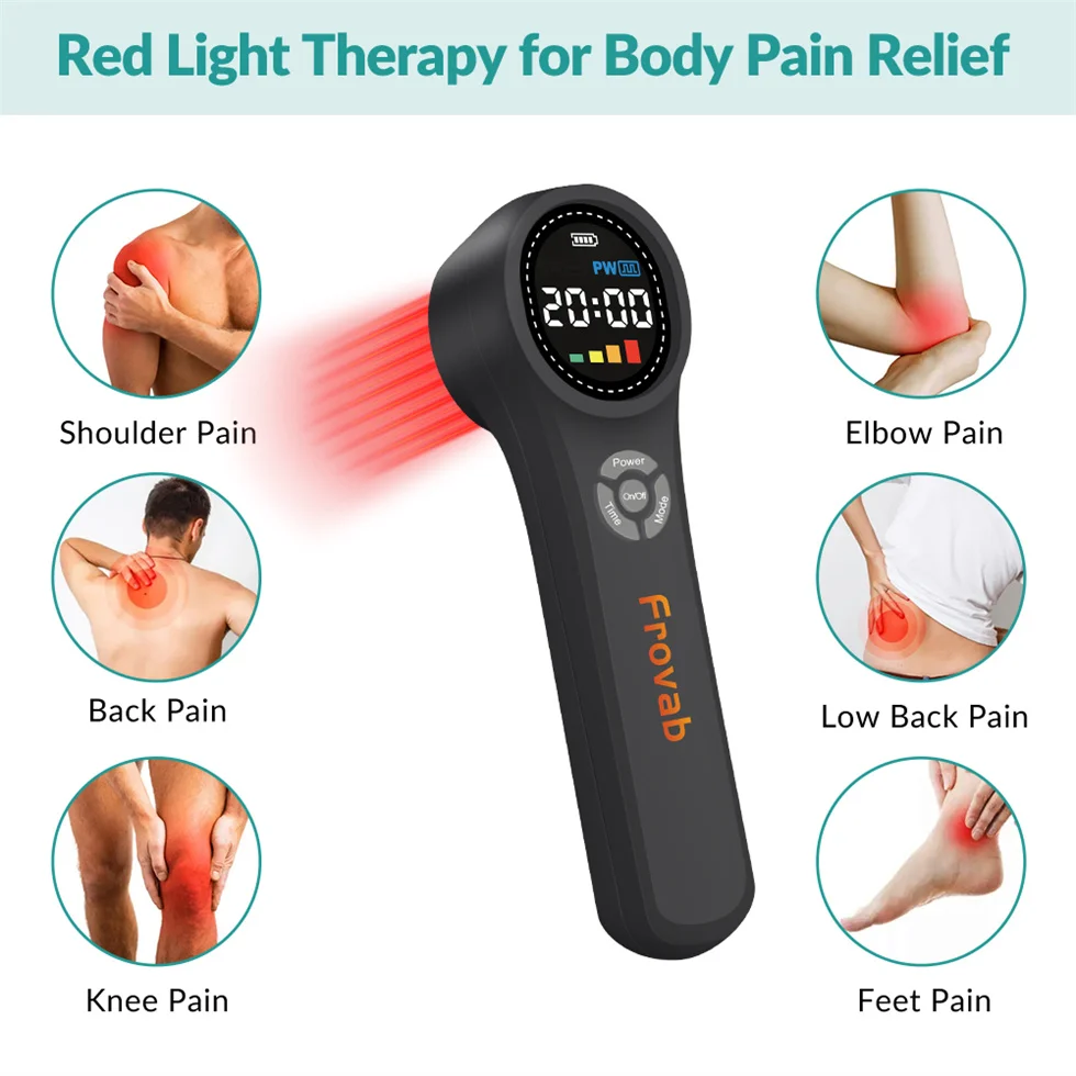 

ZJZK Класс 3B 980 нм 810 нм 660 нм красная лазерная терапия локоть лазерная обработка ахиллевидного тендинита с костями для домашнего использования