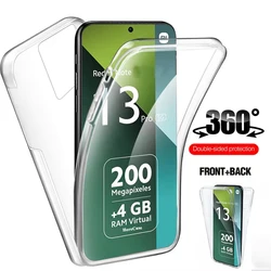 360 Full Body Double - Sided TPU Protective Case Replacement for Note 14 4G Europe