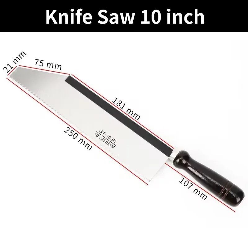 200/250mm Knife Saw Small Hand Saw Close Tooth 65# Manganese Steel Dovetail For Cutting Wood Garden Pruning Hand Tools hand saw