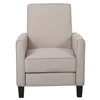 Recliner Push Back Chair for Elegant Home Dr Beige 2