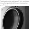 12 Inch High Power Active Subwoofer HiFi Wooden Subwoofer Home Theater Home Audio Echo Gallery TV Computer Stage Speakers 5