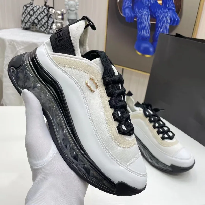 Spring and Autumn New Fashionable Thick Soled Interior Height Increasing Trendy Comfortable Versatile Casual Sports Shoes 6