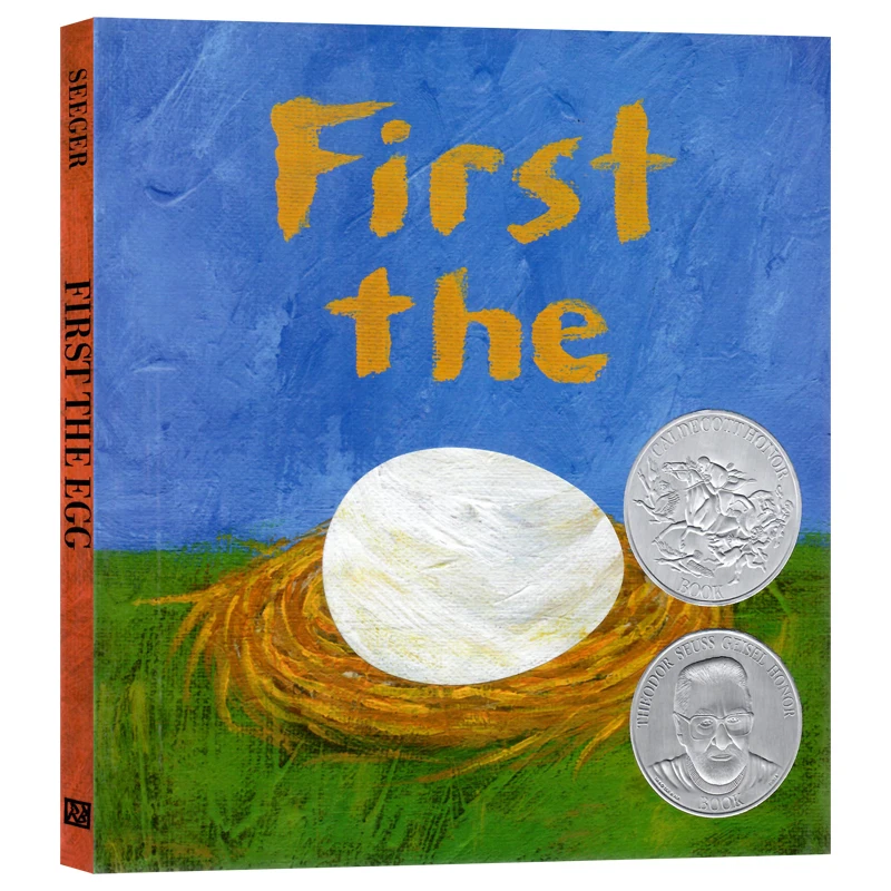 

First the Egg, Children's books aged 1 2 3 4 English book, Picture Books Stories Hardcover 9781596432727