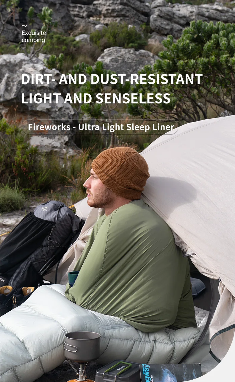 Description Picture 2 of itemNaturehike sleeping bag liner summer travel hotel camping sleeping bags