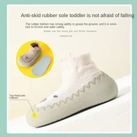 New Style Spring Autumn Cute Cartoon Infant Baby Boy Socks Shoes Anti Slip Soft Sole Children Gril Toddler Floor First Walkers 2
