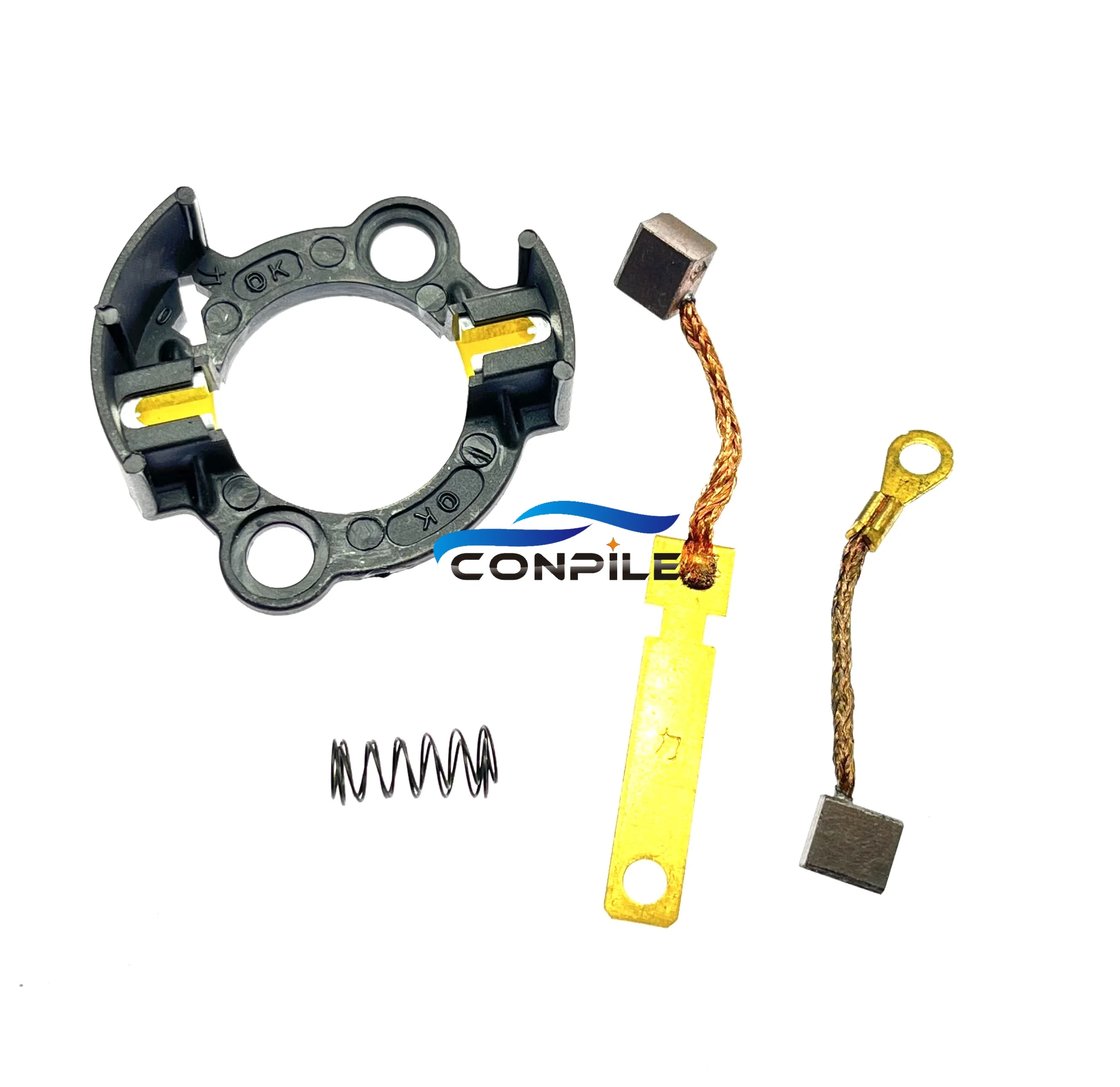 Car Generator Carbon Brush for motorcycle electric motor carbon brush DY100 C100 110 assembly