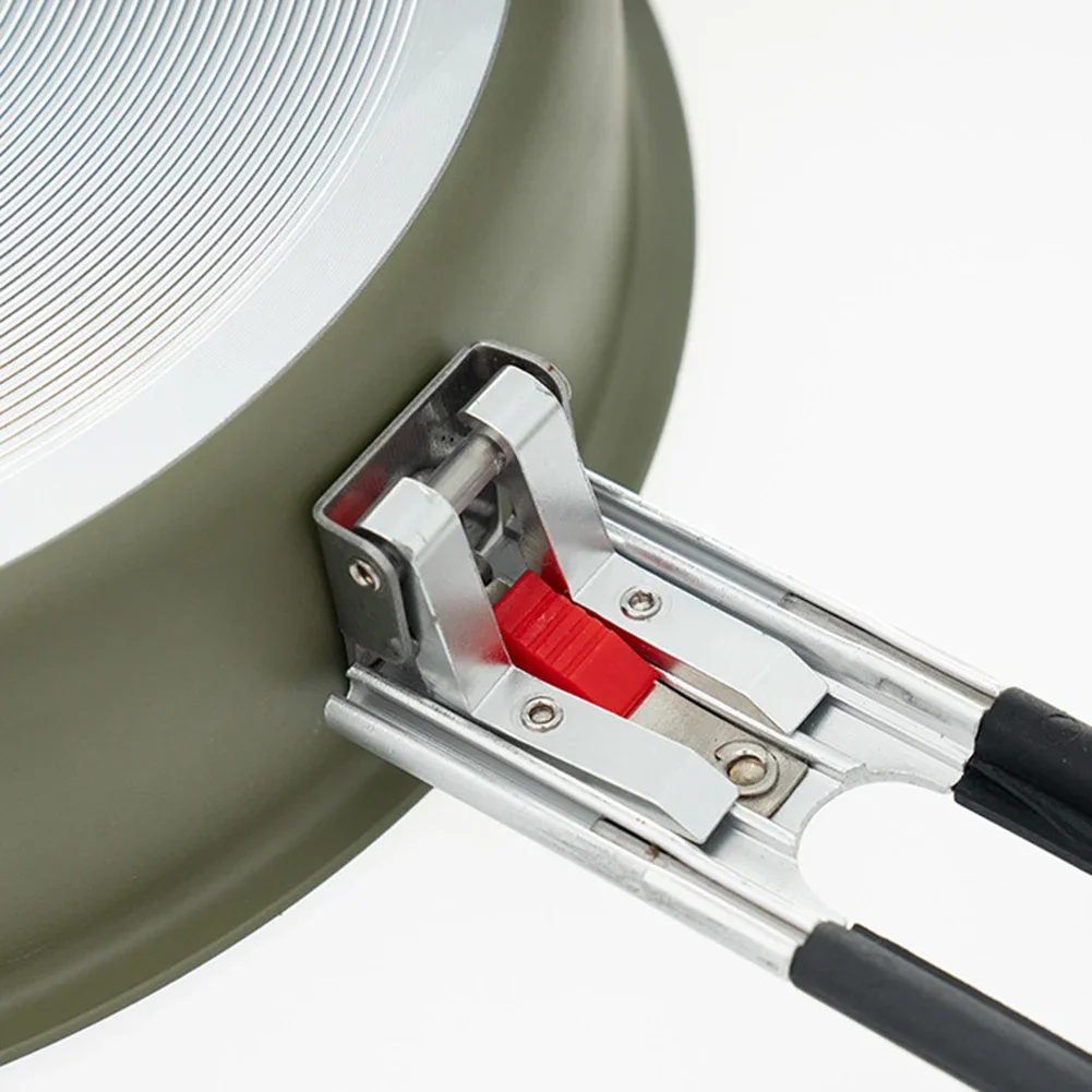 Portable Frying Pan Camping Lightweight Non-slip Foldable Handle Heating Pot With Lid Outdoor Picnic Cookware Frying Pan