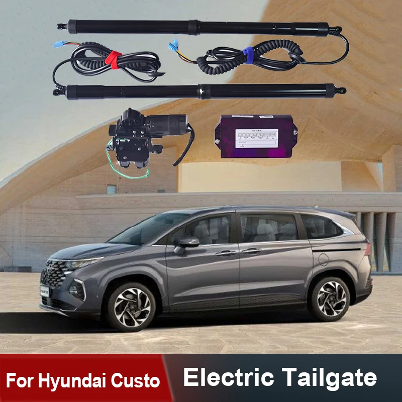 

Для Hyundai Custo 2022 + Электрический контроллер задней двери привод багажника автомобильный подъемник автоматическое открывание багажника комплект силовых ворот задней двери