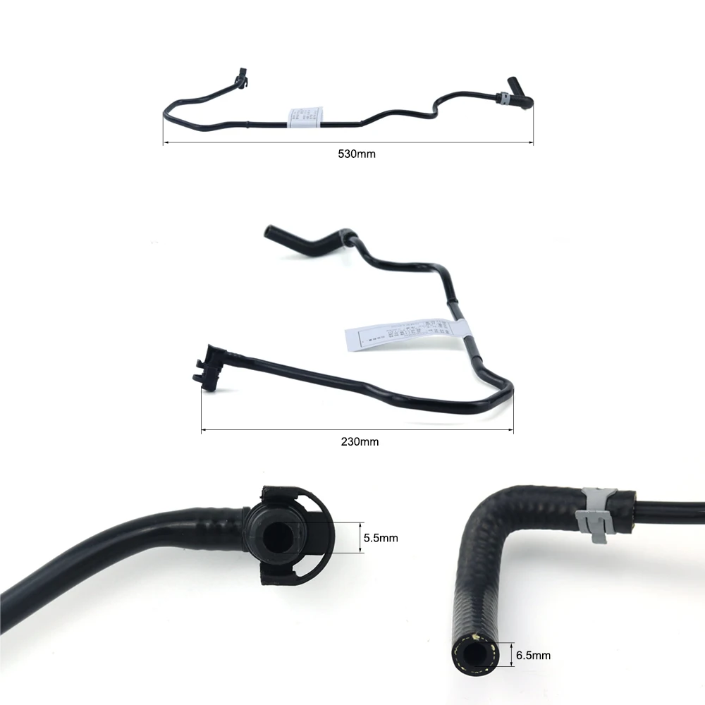 5PCS/10PCS Throttle Body Heater Pipe Thermostat Hose 55569809 For Chevrolet Cruze 1.8 Epica Sonic Opel Astra