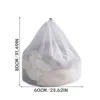 Practical Large Washing Net Bags, Durable Fine Mesh Laundry Bag With Lockable Drawstring 6