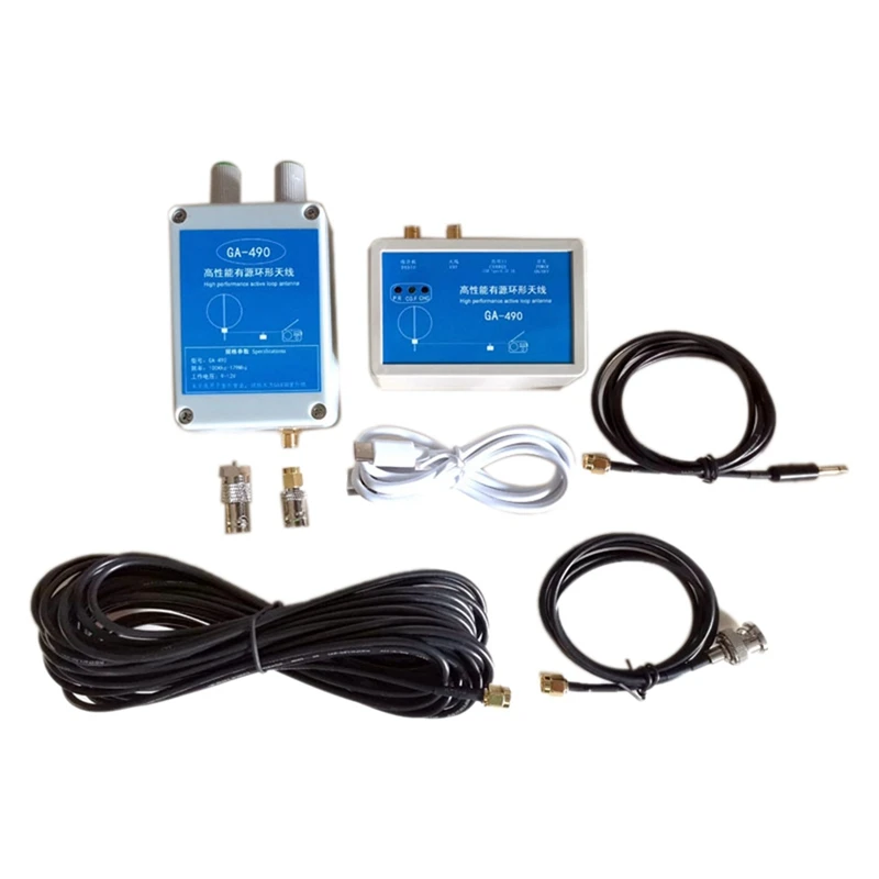 

1 комплект, радиоантенна из АБС-пластика, GA490, SDR, малахитная радиоантенна, комплект коротковолновой антенны, радиоантенна