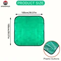 1pc green 100x100cm