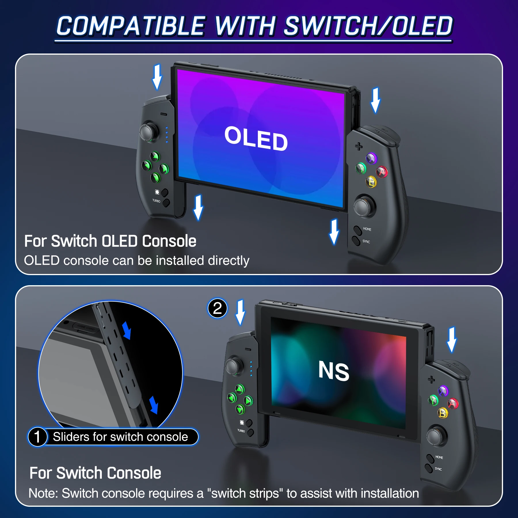 ٵ ġ   Ʈѷ, ġ ܼ ׼, ޴ ̽ƽ  е OLED Ʈѷ