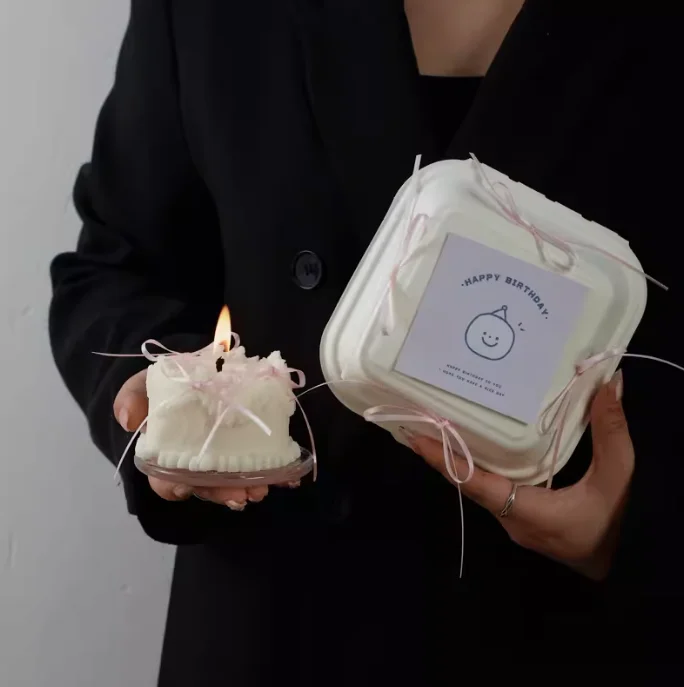 

Ароматерапия в форме торта на день рождения, Подарочная коробка, нишевая атмосфера для пожилых, подарок на день рождения для девушки