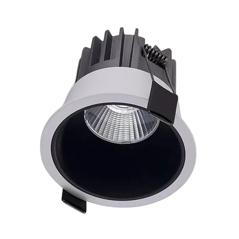 Dimmable Led Downlight Recessed Ceiling Lamp Spotlight Aluminum Led COB Light 7W10W12W15W18W20W24W AC110V 220V Home Office Store