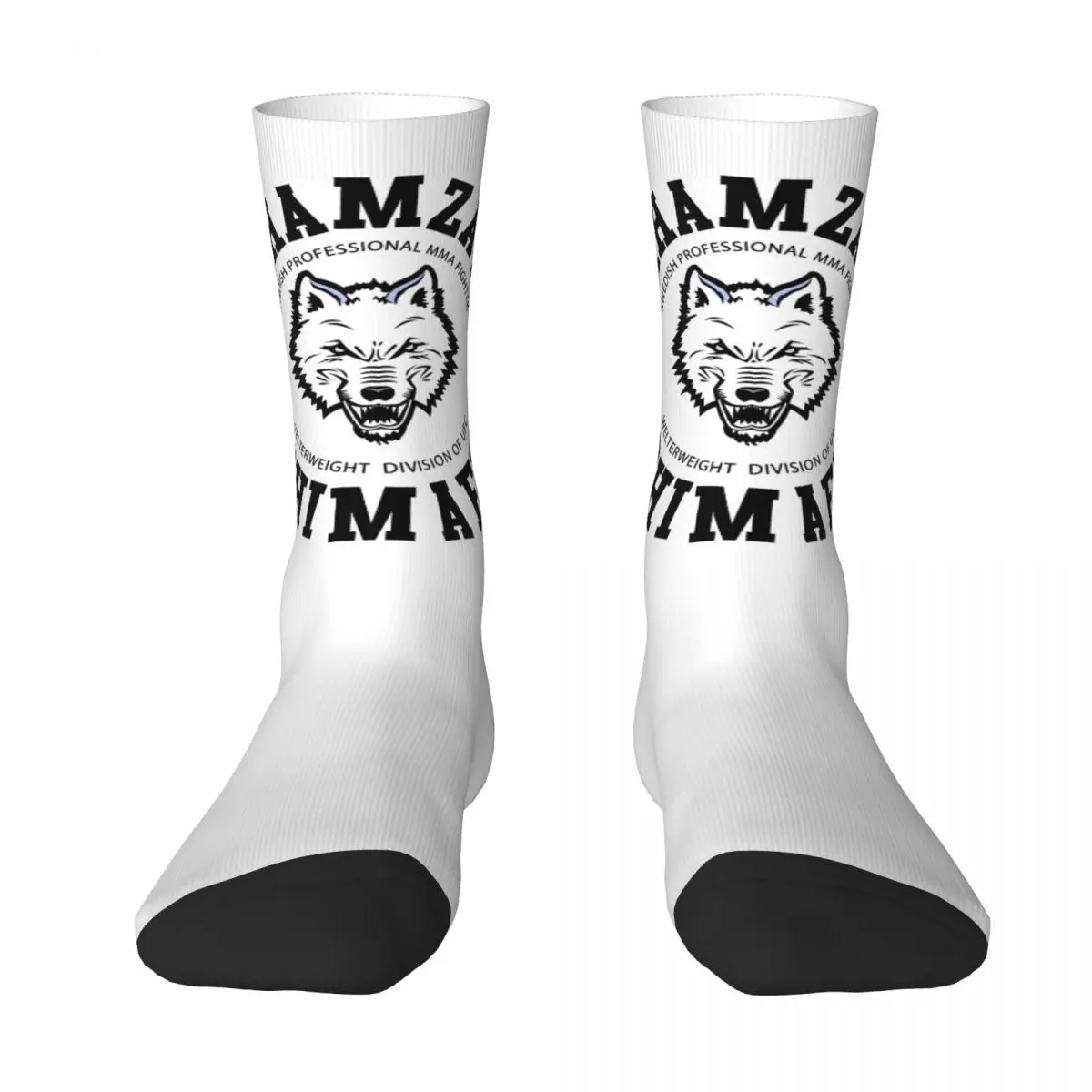 

Khamzat And Chimaev (5) Color contrast socks Knapsack Elastic Socks Graphic Novelty pugilism Stocking