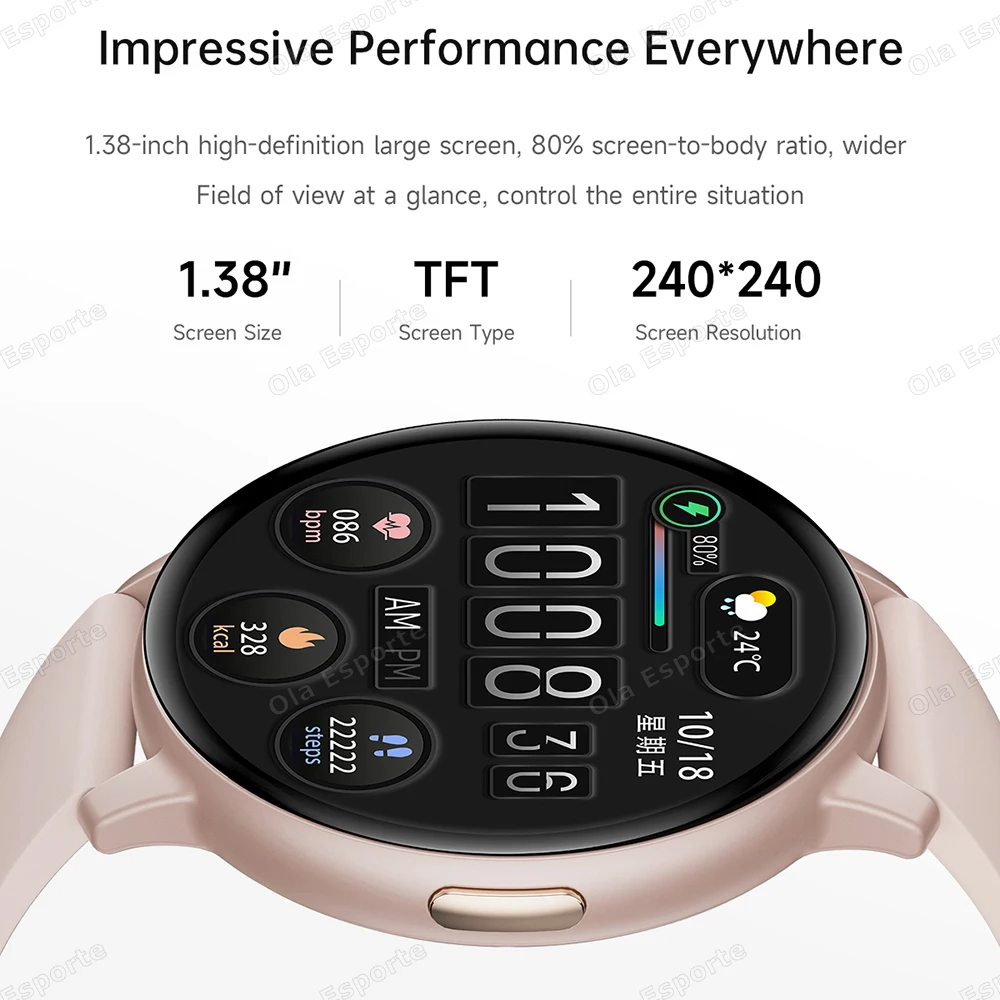 New Smart Watch 2025 Women Men Lady Gift Sports Fitness Watches Heart Rate Monitor BT Call Waterproof Smartwatch For Android IOS