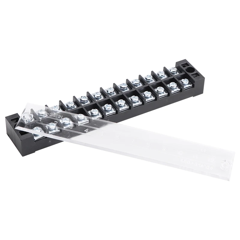 Morsettiera 10 pezzi 5 fori ponte design distribuzione elettrica filo